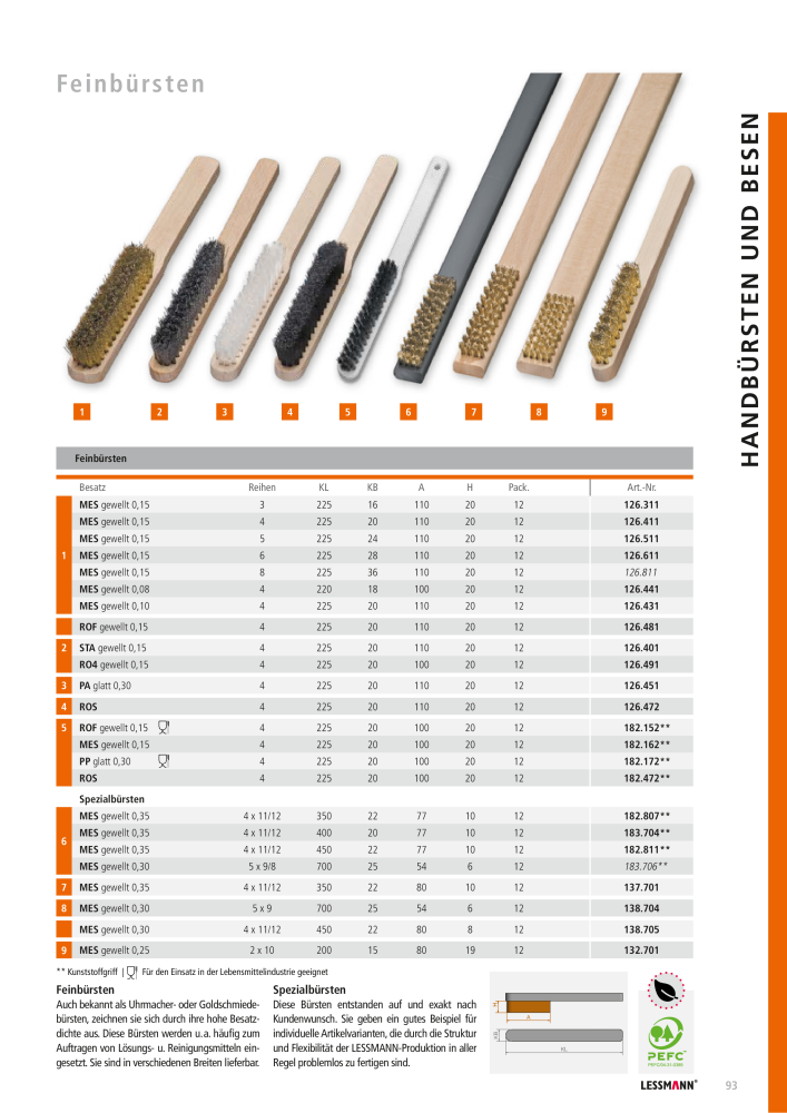Lessmann Hauptkatalog NO.: 578 - Page 93