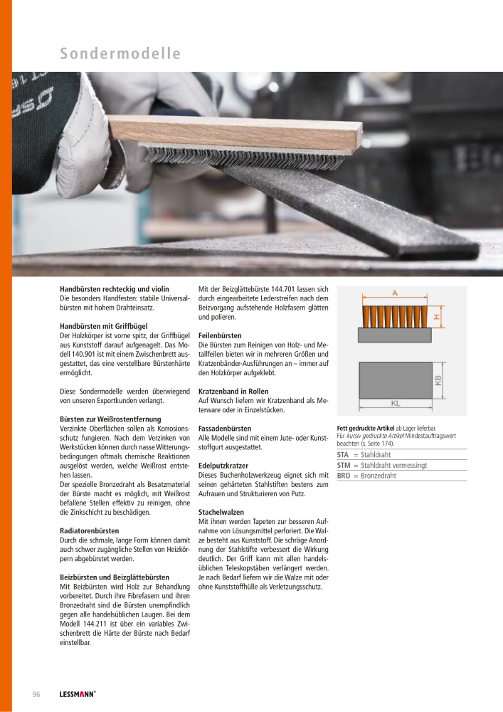 Lessmann Hauptkatalog NO.: 578 - Page 96