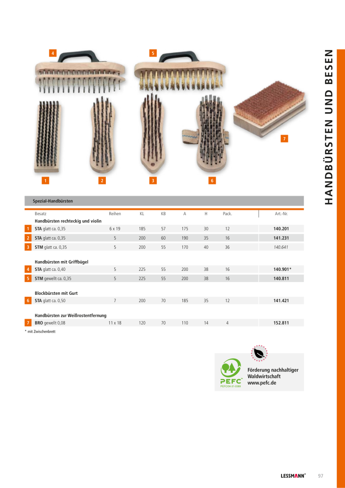 Lessmann Hauptkatalog NO.: 578 - Page 97