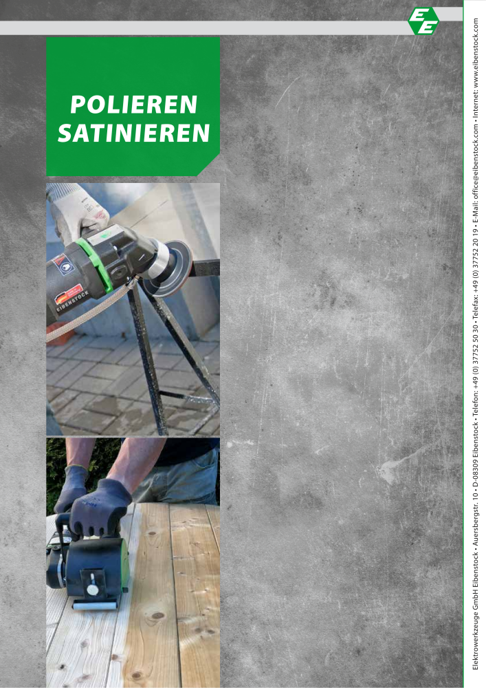 Eibenstock Hauptkatalog Elektrowerkzeuge NO.: 579 - Page 116