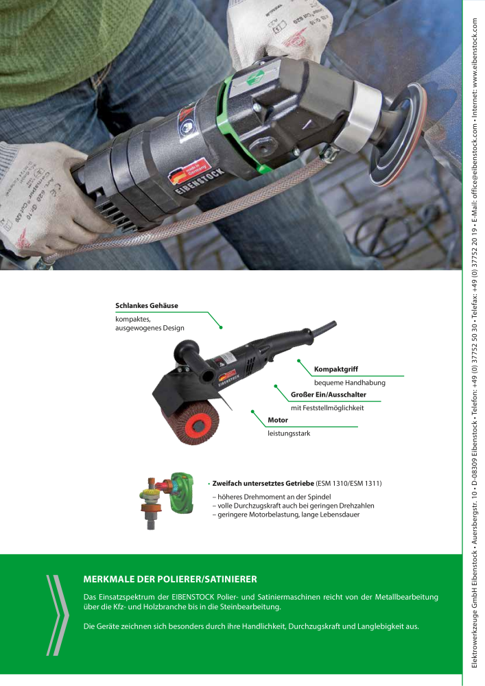 Eibenstock Hauptkatalog Elektrowerkzeuge NR.: 579 - Side 118