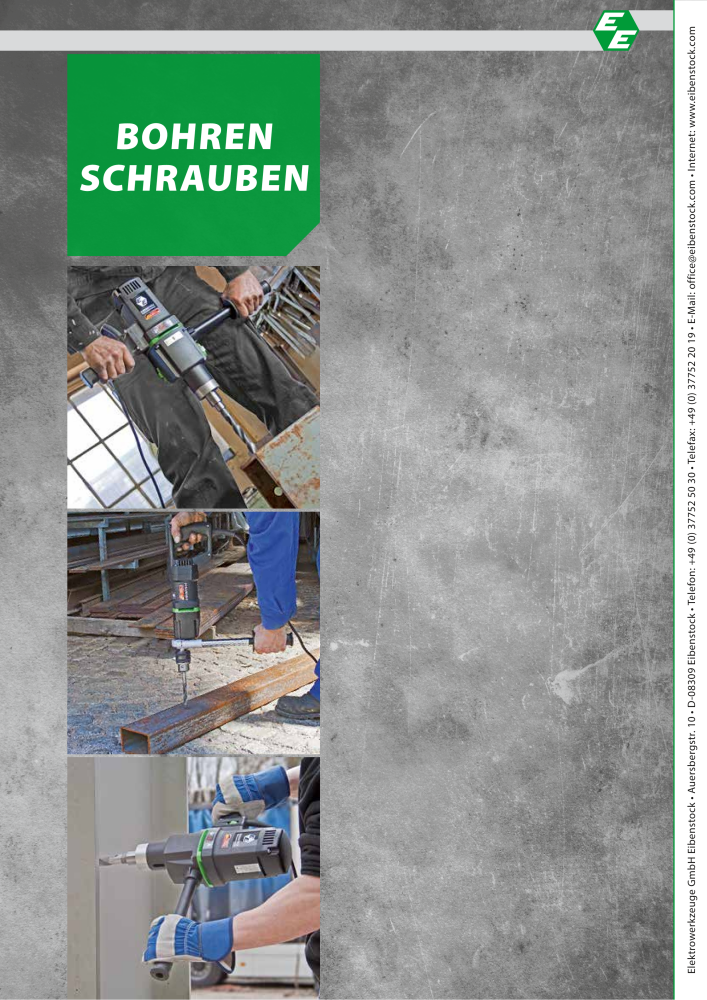 Eibenstock Hauptkatalog Elektrowerkzeuge NO.: 579 - Page 12