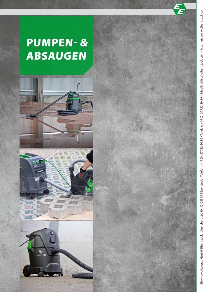 Eibenstock Hauptkatalog Elektrowerkzeuge NO.: 579 - Page 122