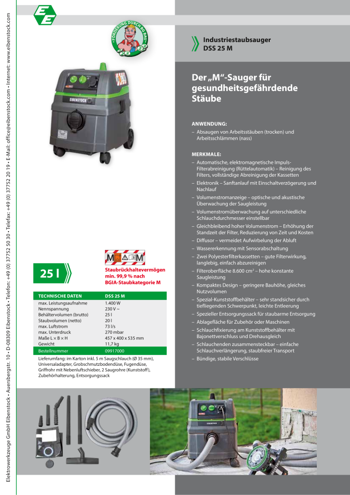 Eibenstock Hauptkatalog Elektrowerkzeuge NR.: 579 - Side 125