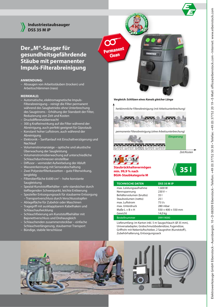 Eibenstock Hauptkatalog Elektrowerkzeuge NO.: 579 - Page 126