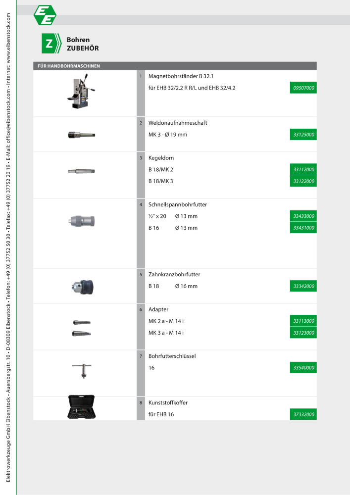 Eibenstock Hauptkatalog Elektrowerkzeuge Nº: 579 - Página 17