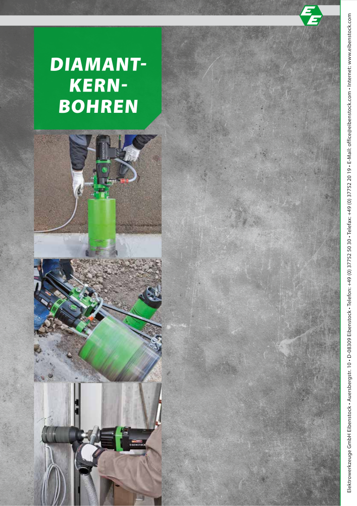 Eibenstock Hauptkatalog Elektrowerkzeuge Nº: 579 - Página 18