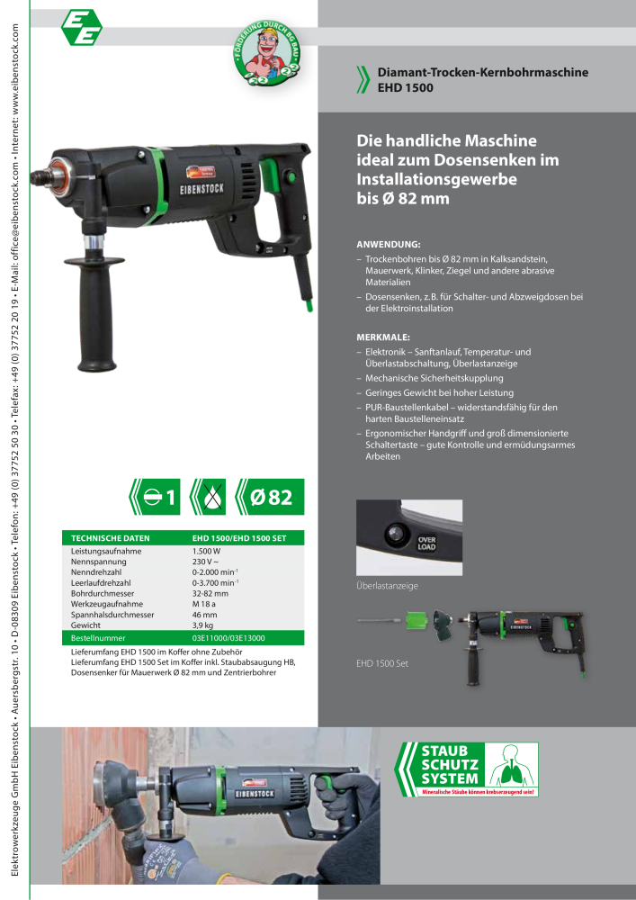 Eibenstock Hauptkatalog Elektrowerkzeuge NR.: 579 - Side 23