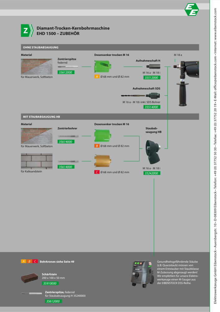 Eibenstock Hauptkatalog Elektrowerkzeuge NO.: 579 - Page 24