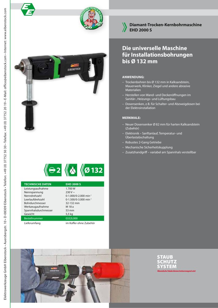 Eibenstock Hauptkatalog Elektrowerkzeuge NO.: 579 - Page 25