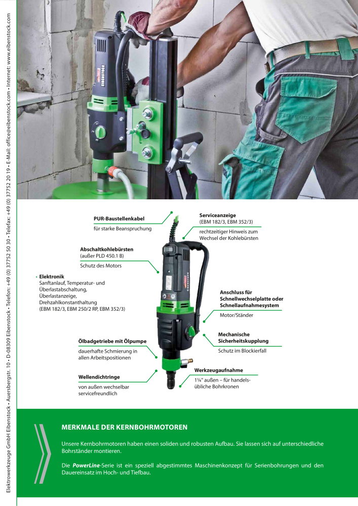 Eibenstock Hauptkatalog Elektrowerkzeuge NO.: 579 - Page 39