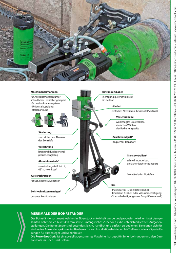 Eibenstock Hauptkatalog Elektrowerkzeuge Nº: 579 - Página 42