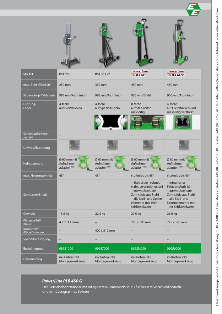 Eibenstock Hauptkatalog Elektrowerkzeuge NO.: 579 - Page 44