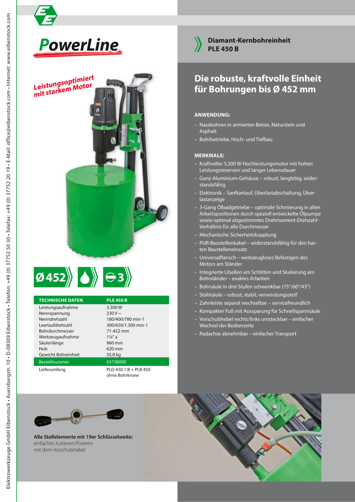 Eibenstock Hauptkatalog Elektrowerkzeuge NO.: 579 - Page 51