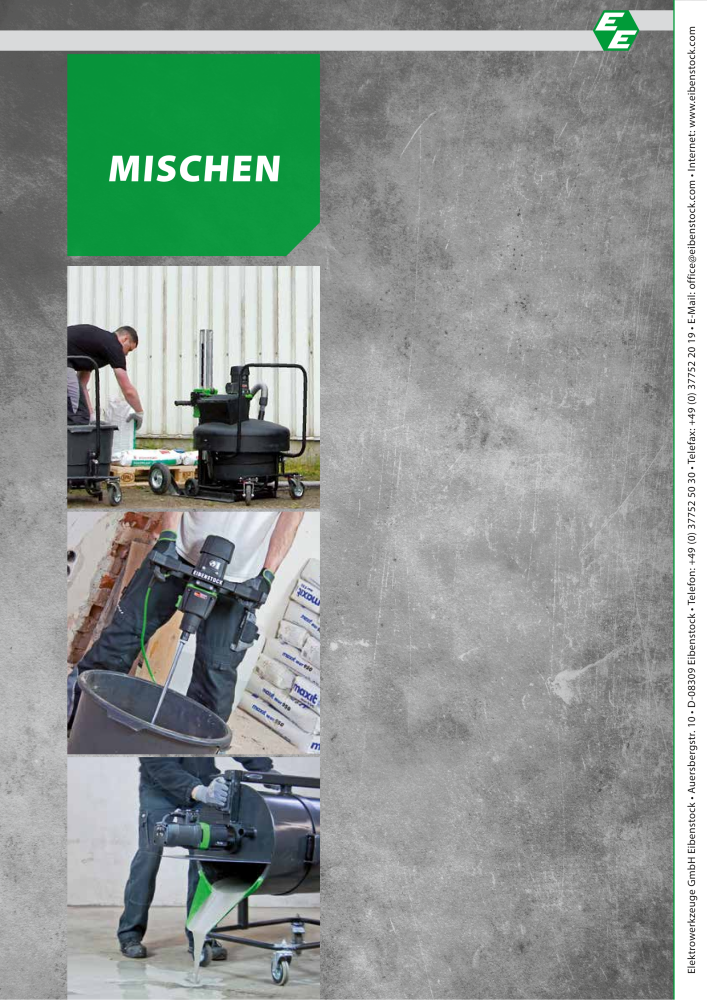 Eibenstock Hauptkatalog Elektrowerkzeuge Nº: 579 - Página 58