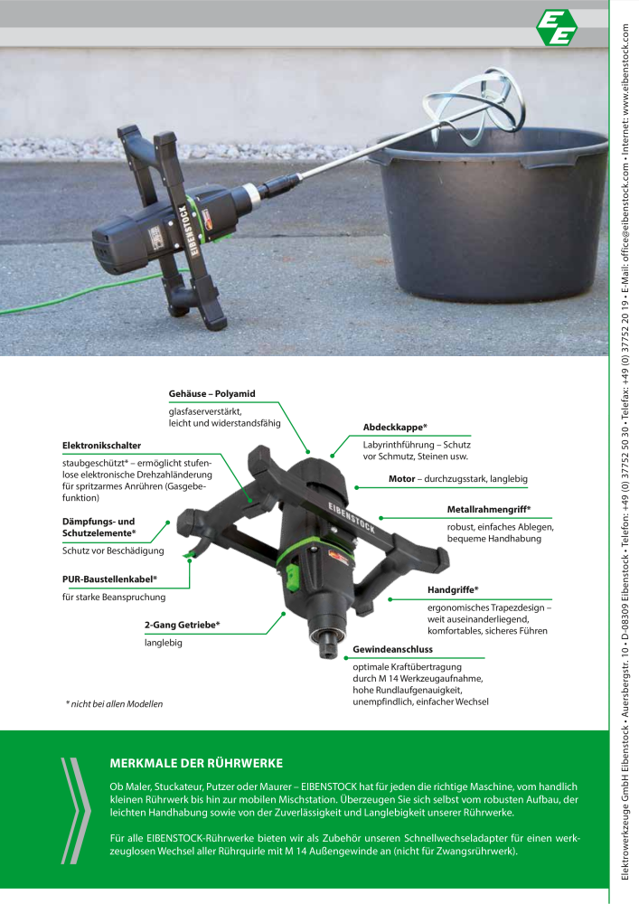 Eibenstock Hauptkatalog Elektrowerkzeuge NO.: 579 - Page 60