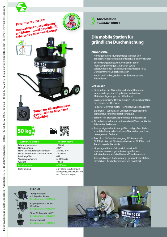 Eibenstock Hauptkatalog Elektrowerkzeuge NO.: 579 - Page 69
