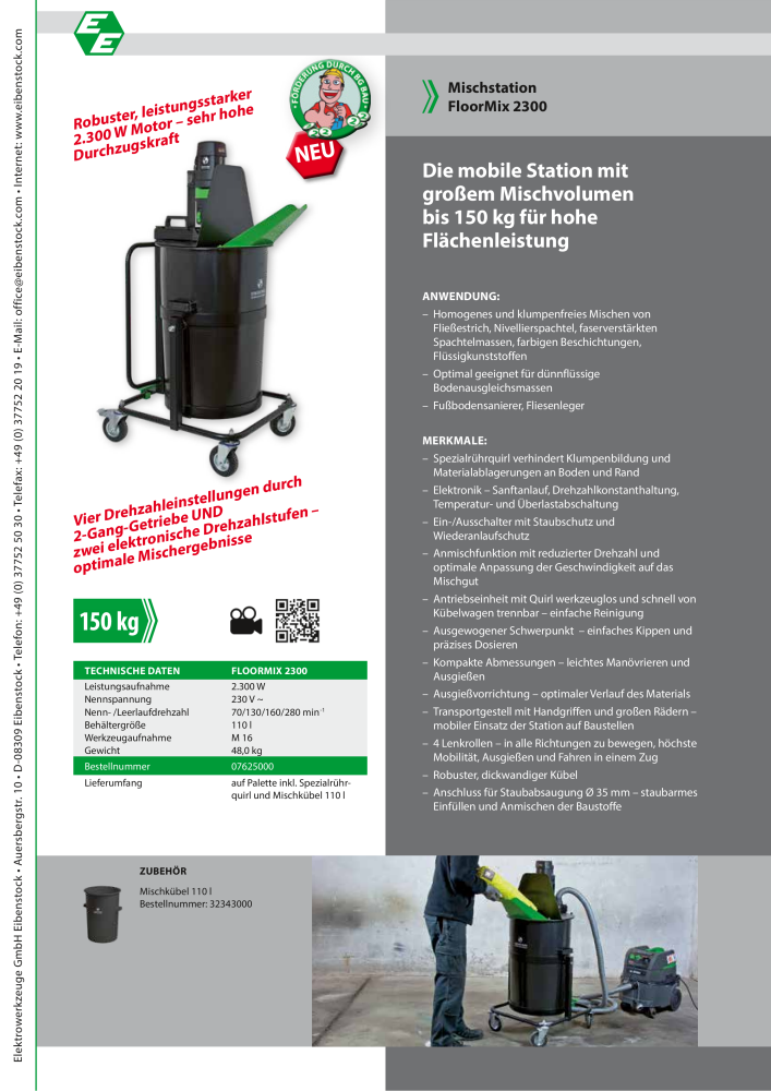 Eibenstock Hauptkatalog Elektrowerkzeuge NO.: 579 - Page 71
