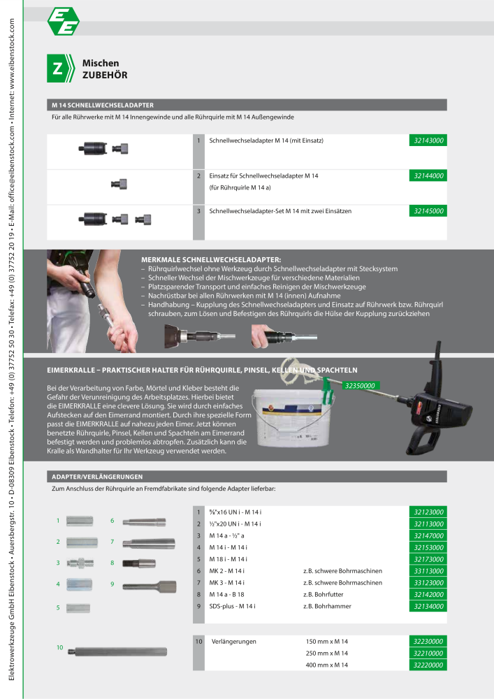 Eibenstock Hauptkatalog Elektrowerkzeuge Nº: 579 - Página 77