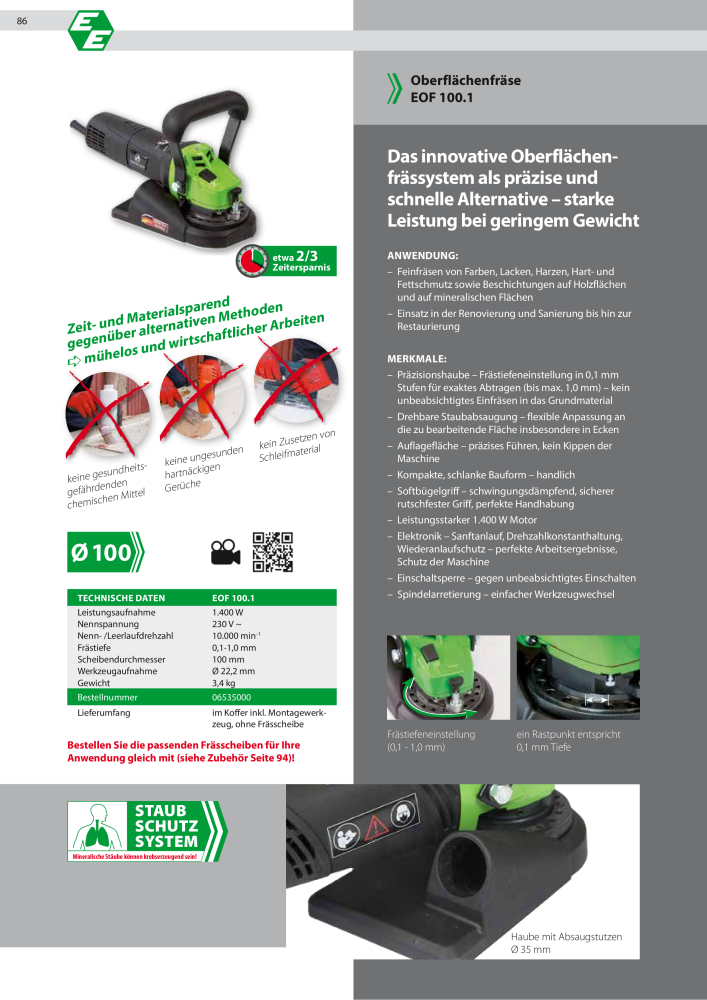Eibenstock Hauptkatalog Elektrowerkzeuge NR.: 579 - Side 89