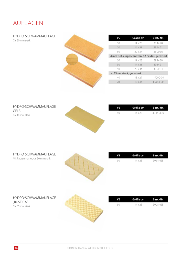 Kronen Hansa Hauptkatalog Bauwerkzeuge NR.: 581 - Side 16