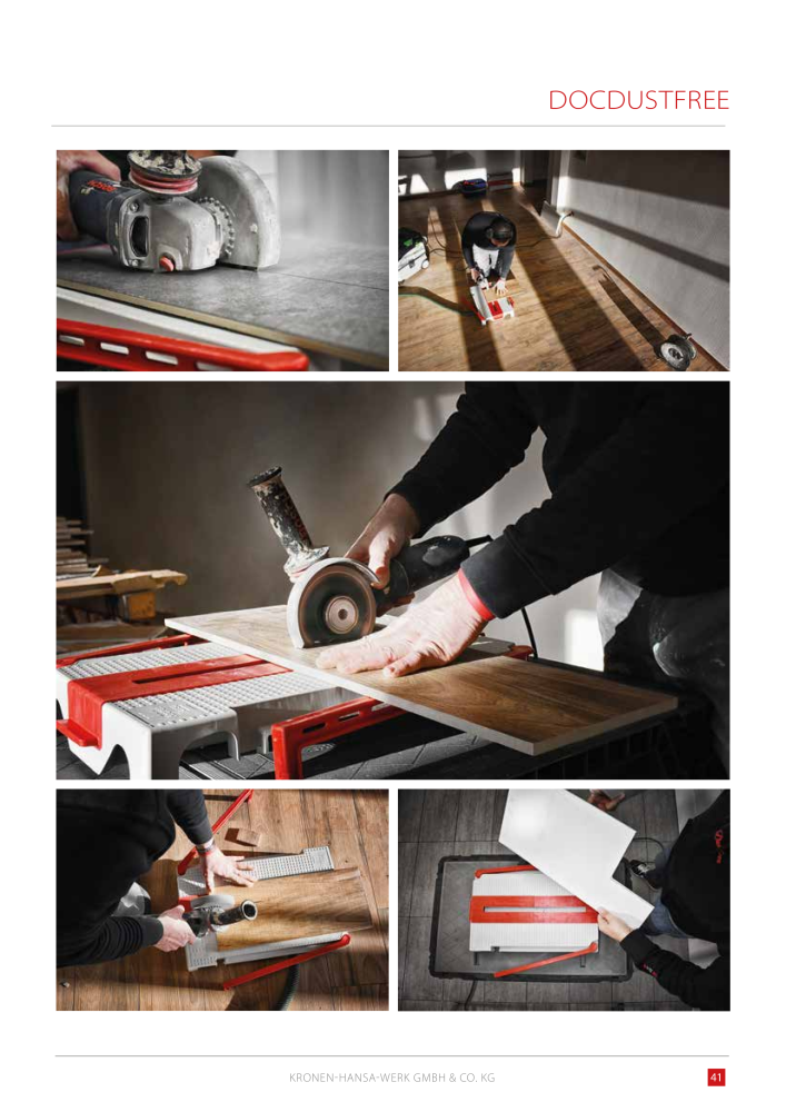 Kronen Hansa Hauptkatalog Bauwerkzeuge NO.: 581 - Page 41