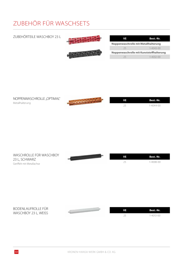 Kronen Hansa Hauptkatalog Bauwerkzeuge NO.: 581 - Page 50