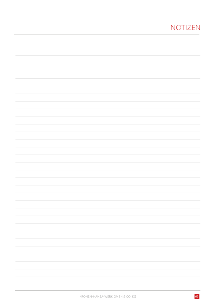 Kronen Hansa Hauptkatalog Bauwerkzeuge NO.: 581 - Page 63