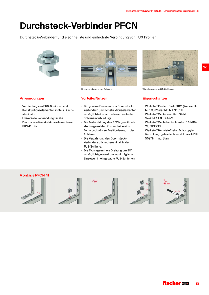 fischer Installationssysteme Hauptkatalog NR.: 582 - Side 113