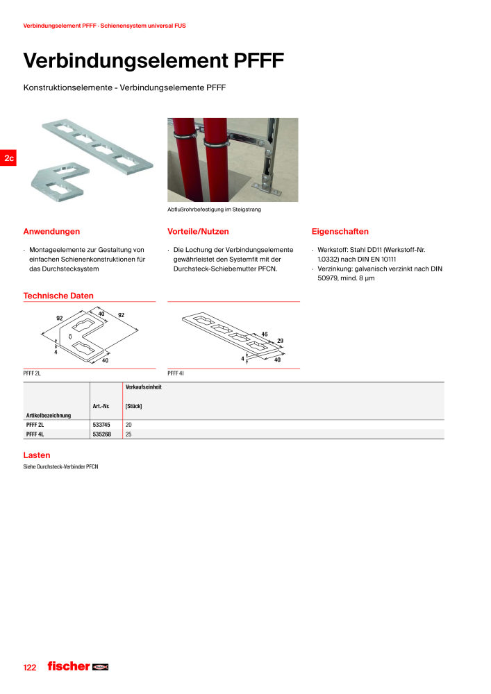 fischer Installationssysteme Hauptkatalog NR.: 582 - Side 122