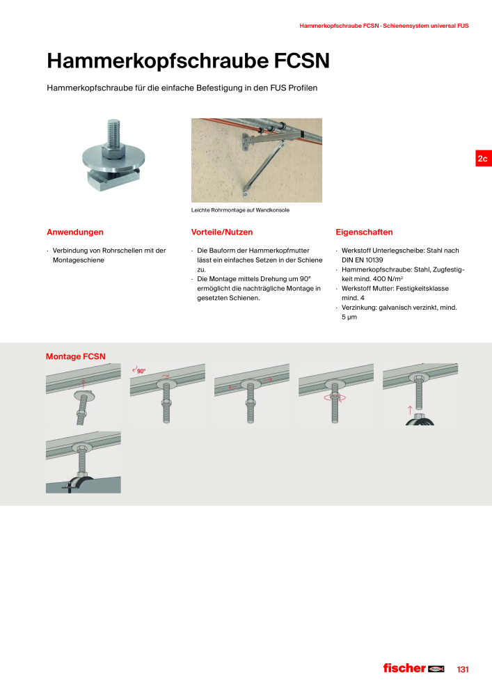 fischer Installationssysteme Hauptkatalog NR.: 582 - Side 131