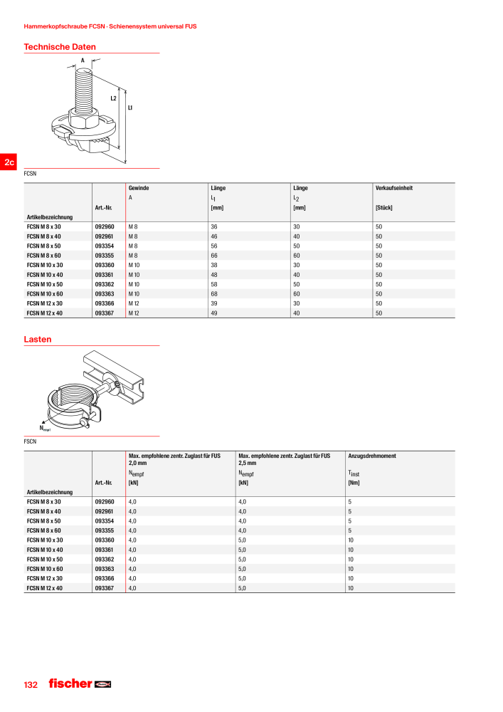 fischer Installationssysteme Hauptkatalog NR.: 582 - Side 132