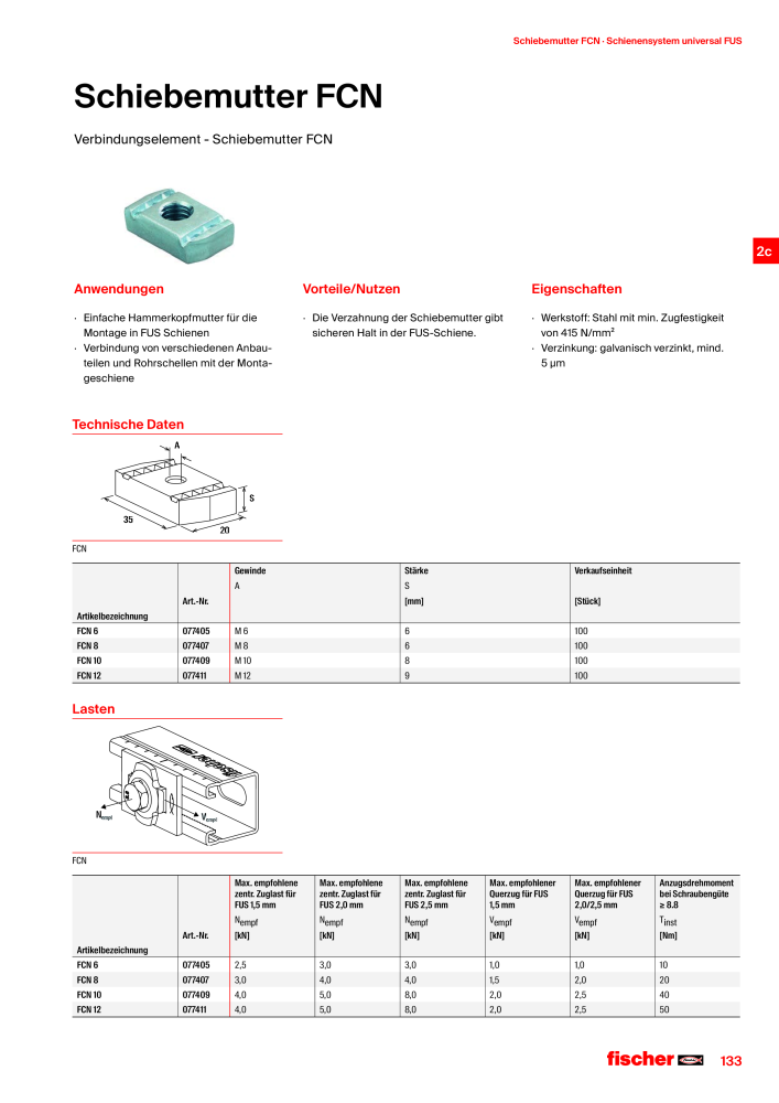 fischer Installationssysteme Hauptkatalog NR.: 582 - Side 133