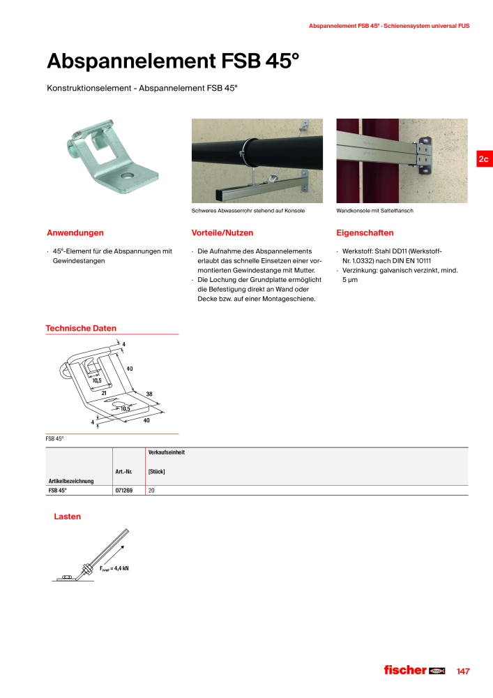 fischer Installationssysteme Hauptkatalog NR.: 582 - Side 147