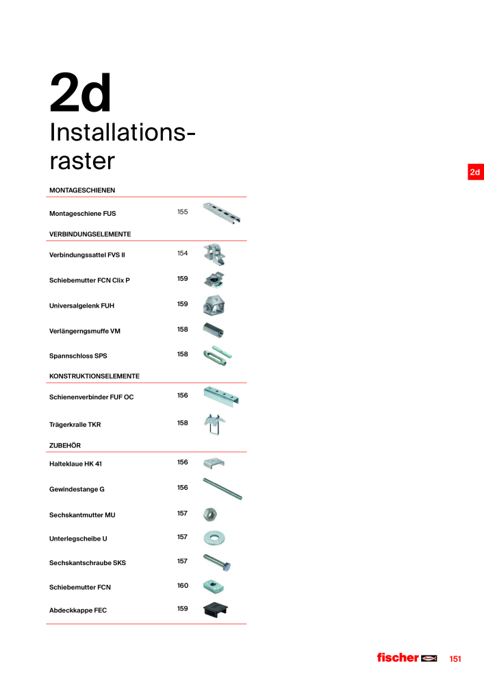 fischer Installationssysteme Hauptkatalog NR.: 582 - Side 151