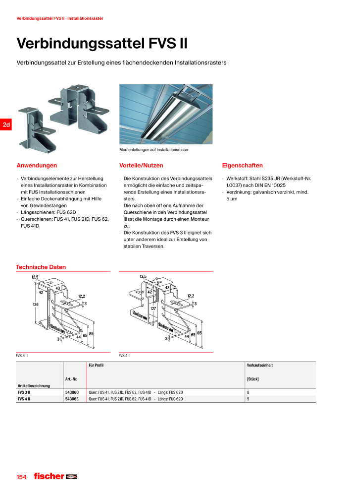 fischer Installationssysteme Hauptkatalog NR.: 582 - Side 154