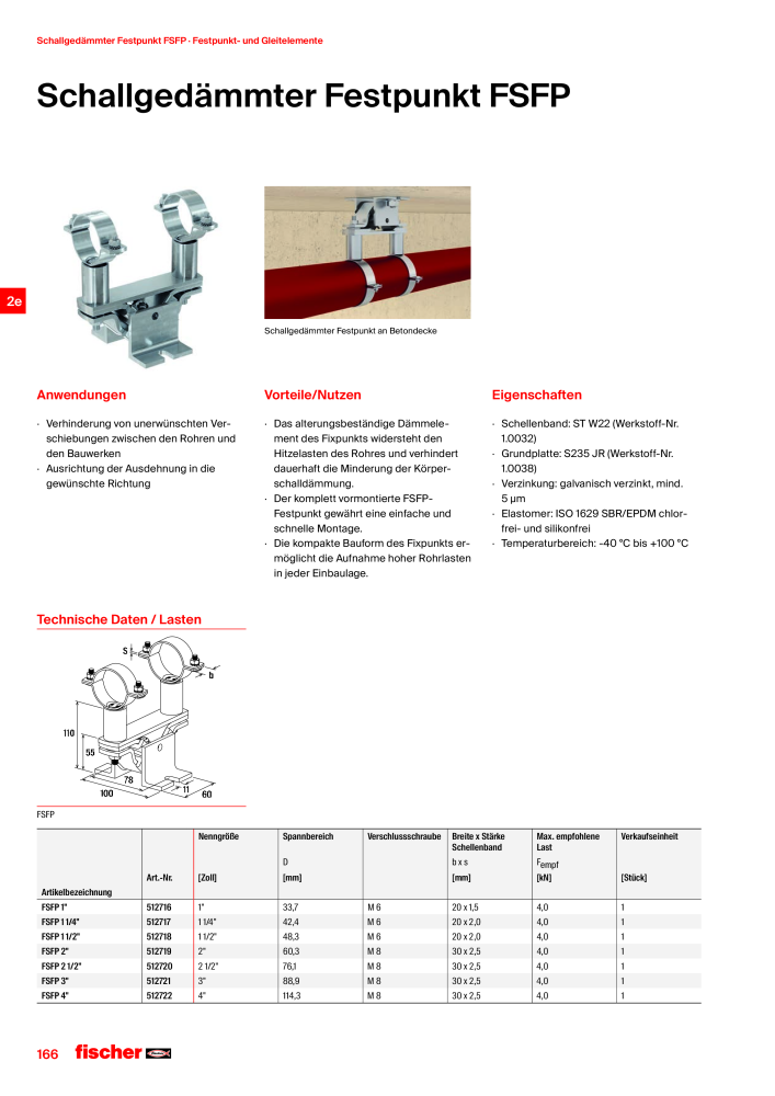 fischer Installationssysteme Hauptkatalog NR.: 582 - Side 166