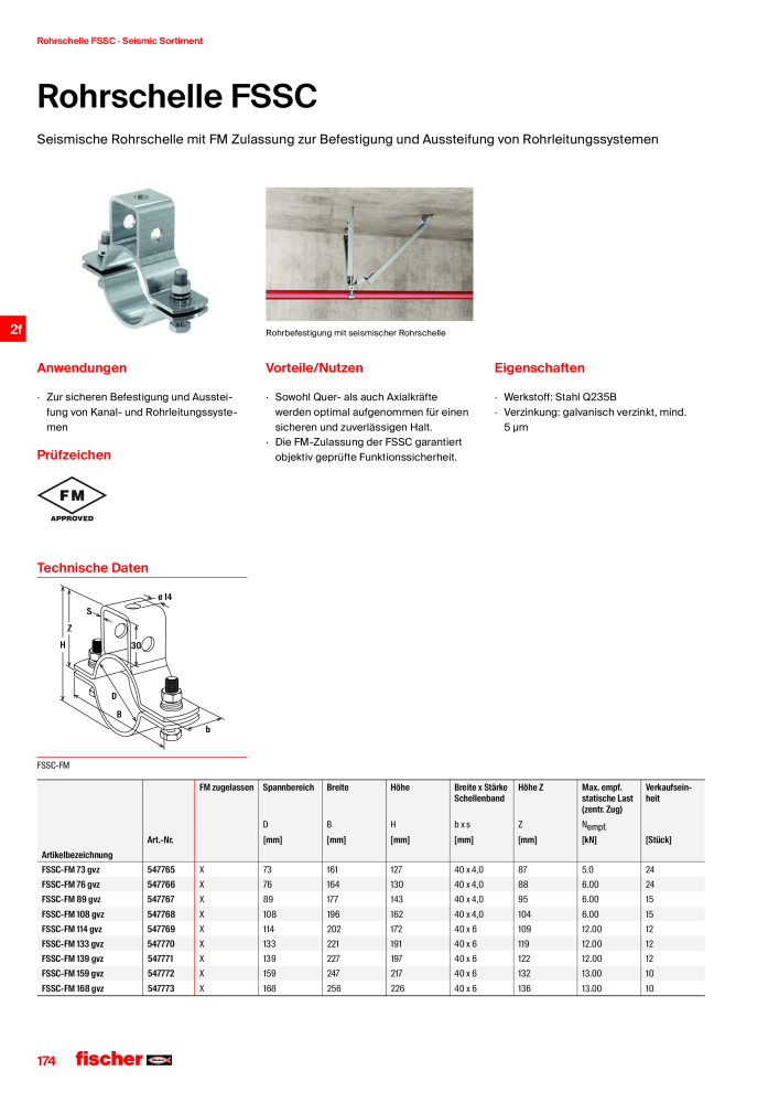 fischer Installationssysteme Hauptkatalog NR.: 582 - Side 174