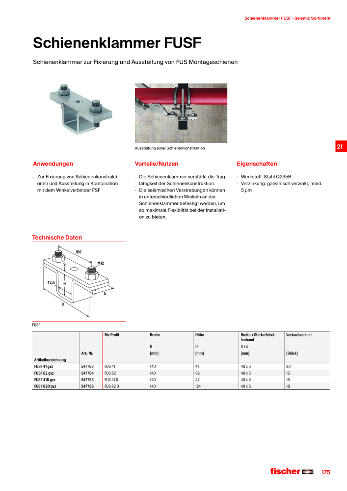 fischer Installationssysteme Hauptkatalog NR.: 582 - Side 175