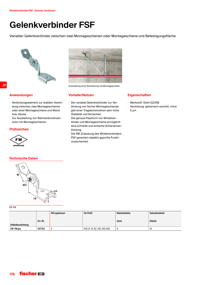 fischer Installationssysteme Hauptkatalog NR.: 582 - Side 176