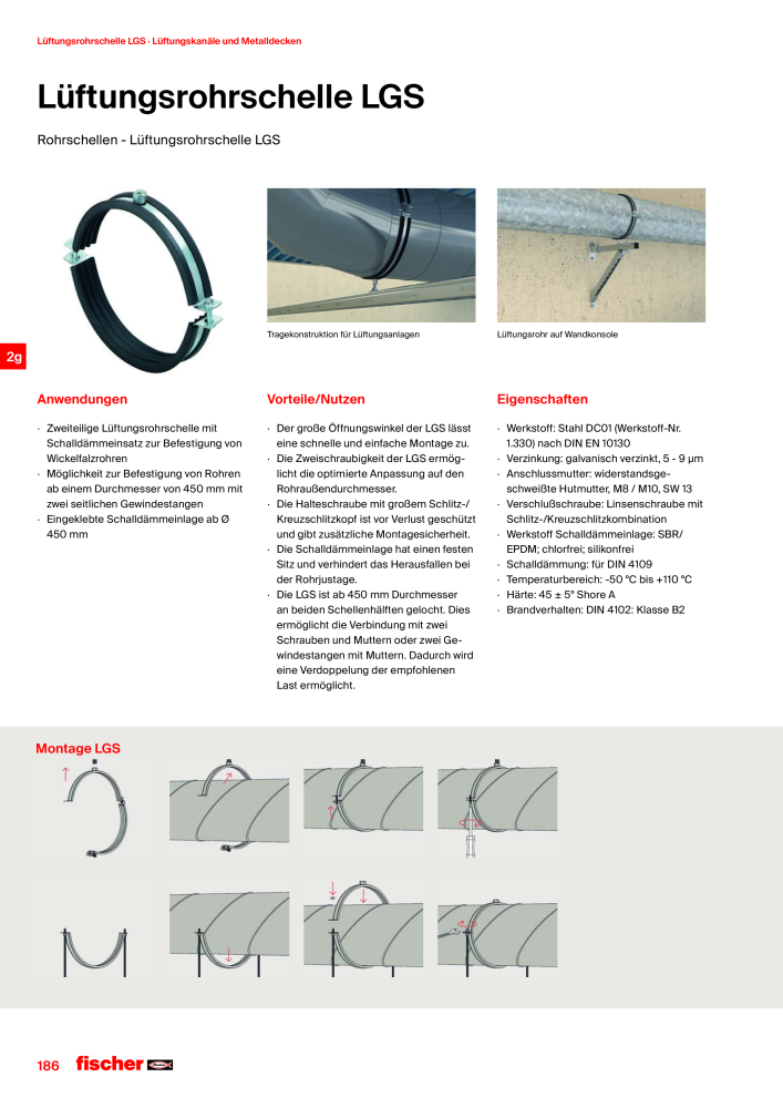 fischer Installationssysteme Hauptkatalog NR.: 582 - Side 186