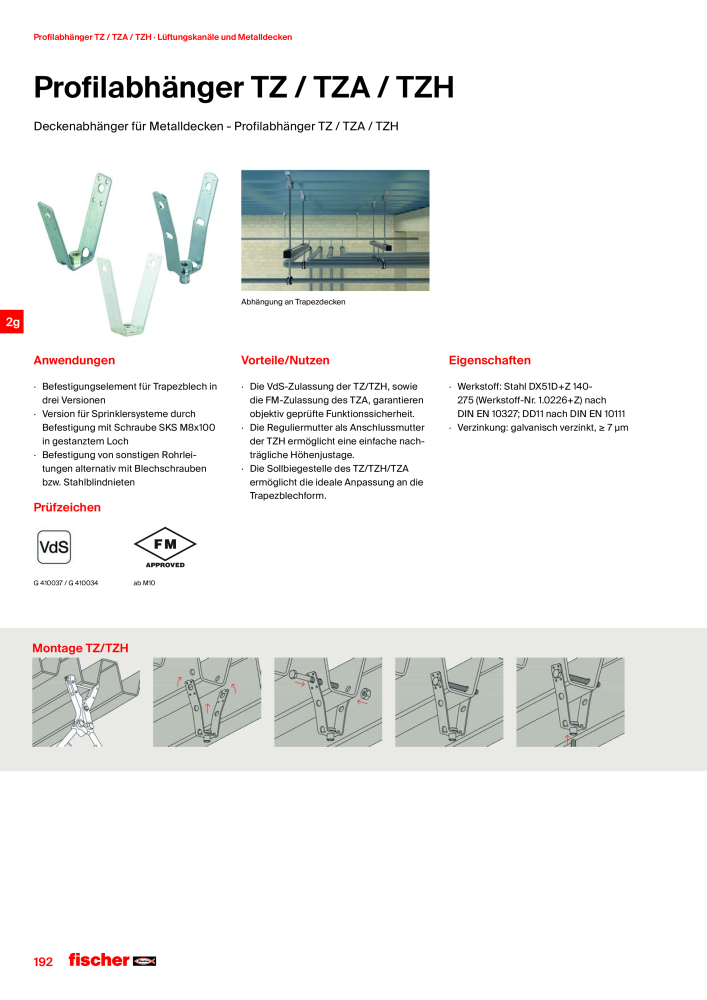 fischer Installationssysteme Hauptkatalog NR.: 582 - Side 192