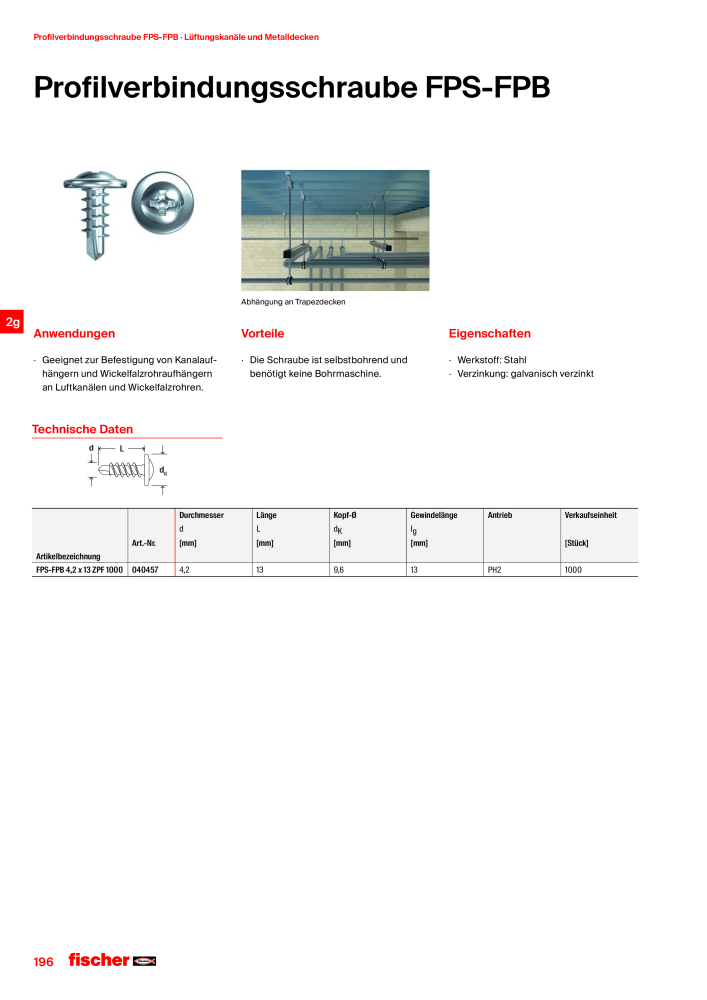 fischer Installationssysteme Hauptkatalog NR.: 582 - Side 196