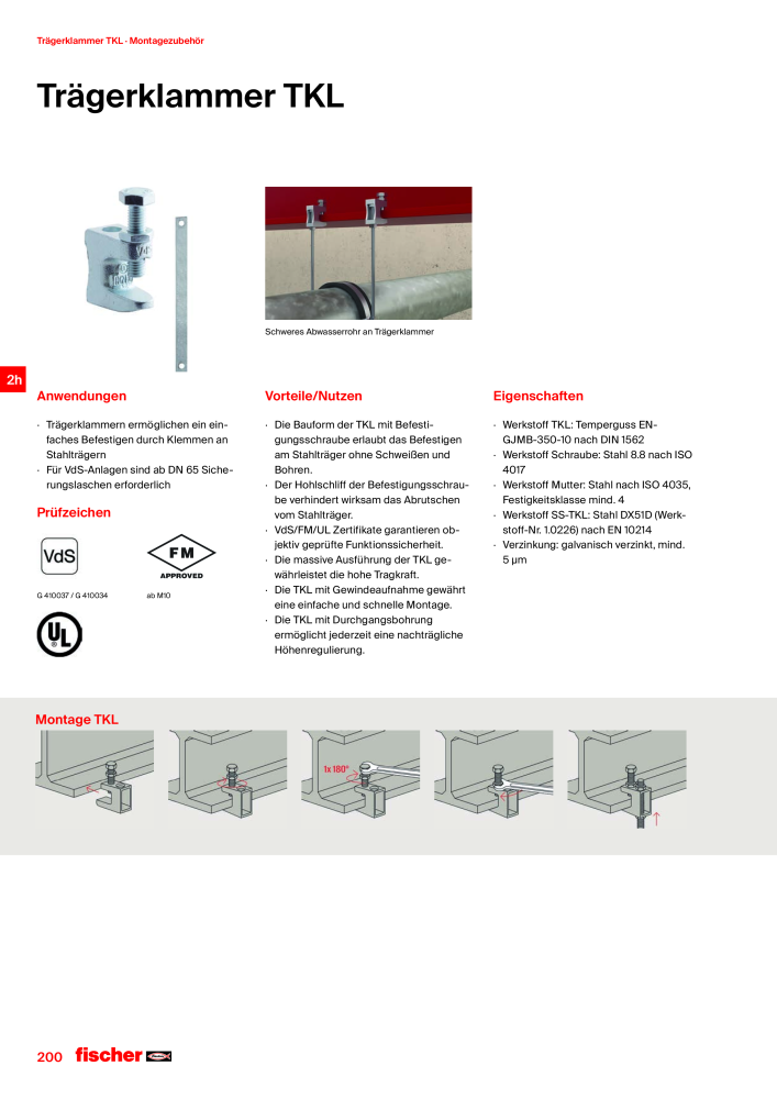 fischer Installationssysteme Hauptkatalog NR.: 582 - Side 200