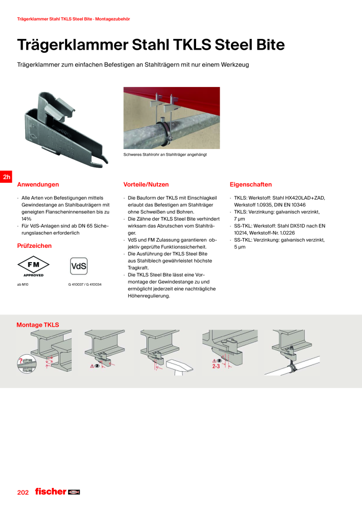 fischer Installationssysteme Hauptkatalog NR.: 582 - Side 202