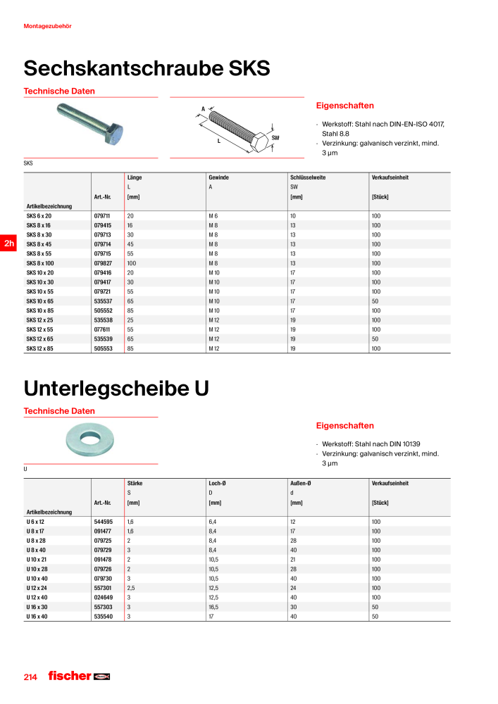 fischer Installationssysteme Hauptkatalog NR.: 582 - Side 214