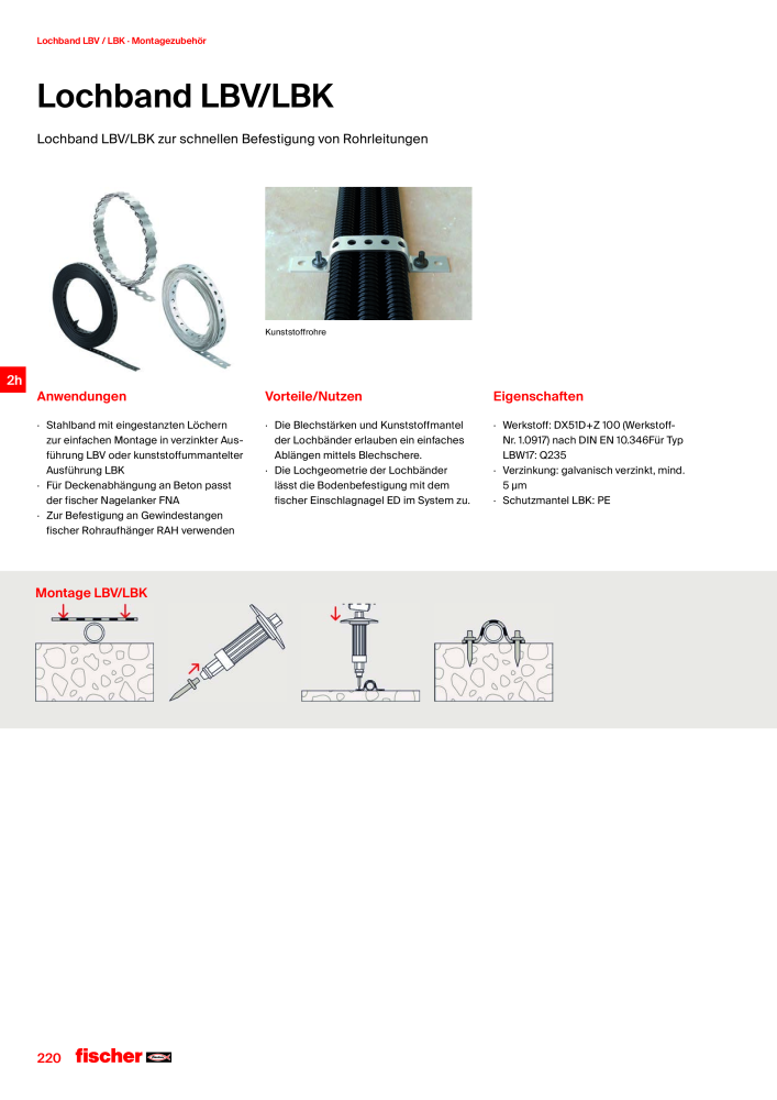fischer Installationssysteme Hauptkatalog NR.: 582 - Side 220