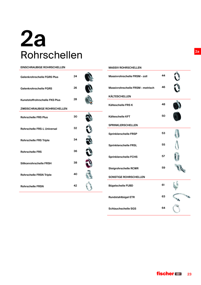 fischer Installationssysteme Hauptkatalog NO.: 582 - Page 23