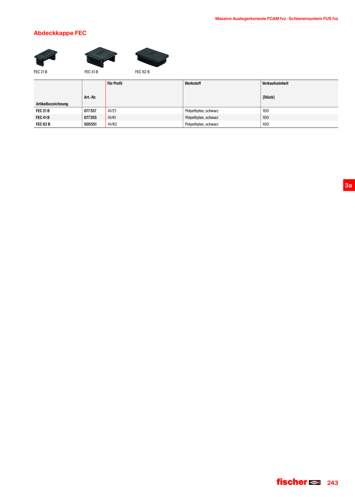 fischer Installationssysteme Hauptkatalog NR.: 582 - Side 243