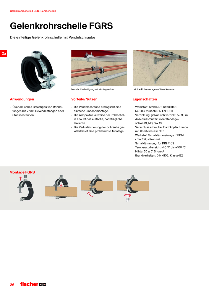 fischer Installationssysteme Hauptkatalog NO.: 582 - Page 26